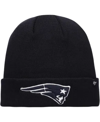Big Boys and Girls '47 Brand Navy New England Patriots Basic Cuffed Knit Hat