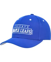 Men's Mitchell & Ness Blue Toronto Maple Leafs Lofi Pro Snapback Hat