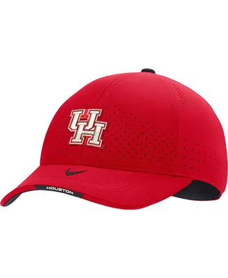 Men's Nike Red Houston Cougars 2022 Sideline Classic99 Swoosh Performance Flex Hat