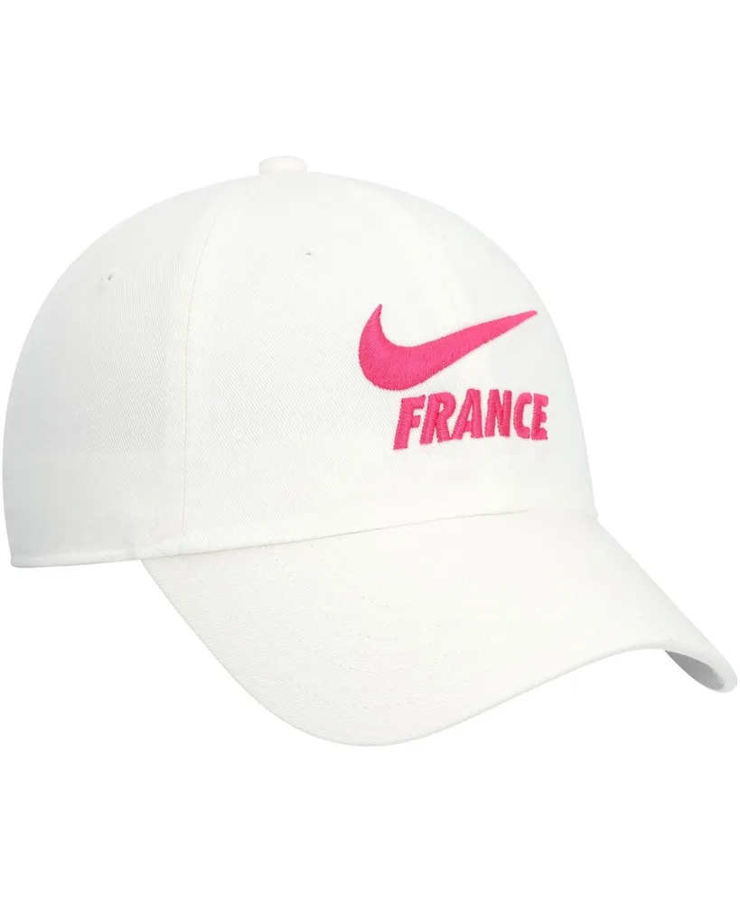 Women's Nike White France National Team Campus Adjustable Hat