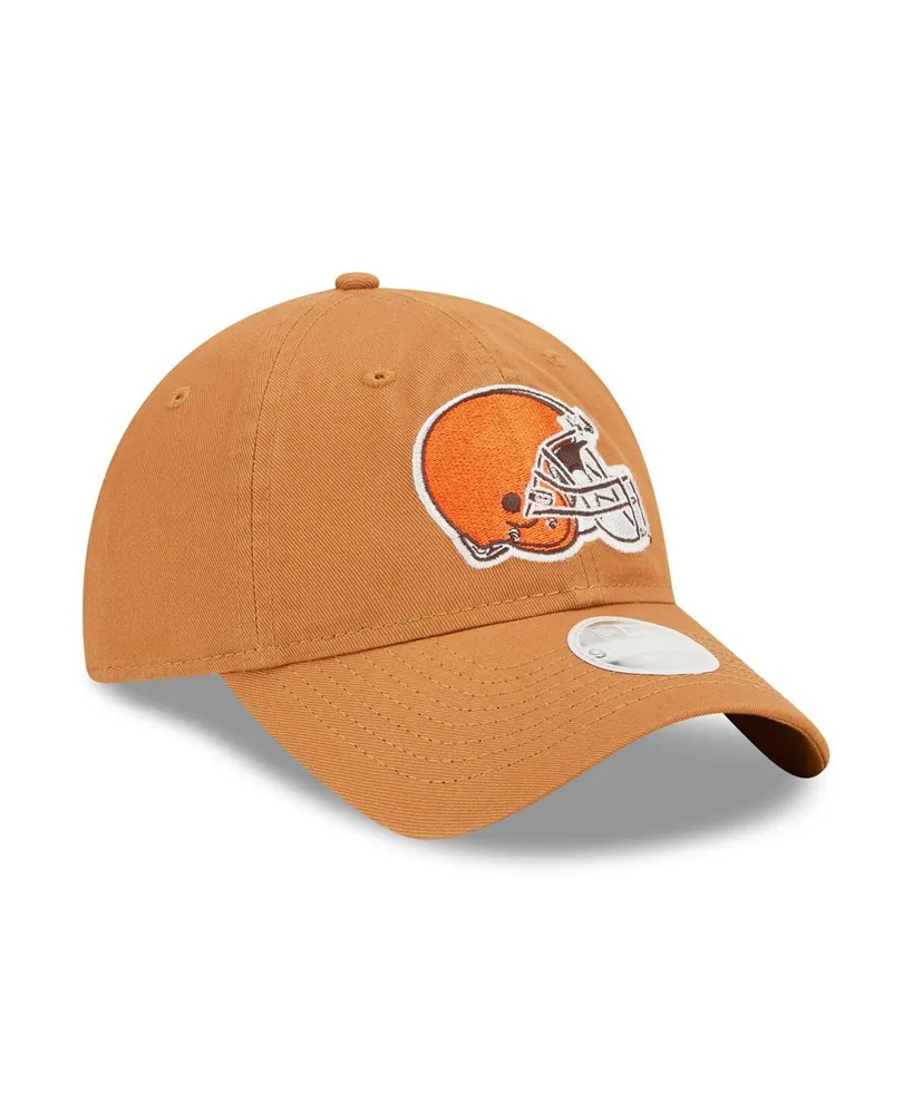 Women's New Era Brown Cleveland Browns Core Classic 2.0 9TWENTY Adjustable Hat