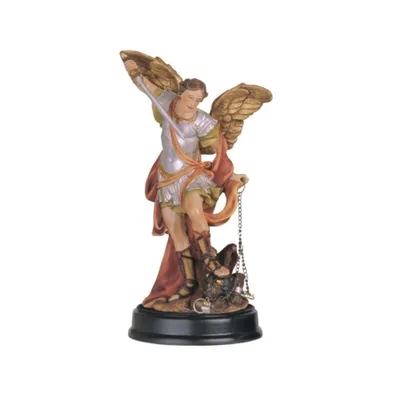 Fc Design 5"H Archangel Michael Statue Saint Michael The Strongest Angel Holy Figurine Religious Decoration Home Decor Perfect Gift for House Warming,