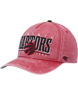 Men's '47 Brand Red Toronto Raptors Fontana Hitch Snapback Hat