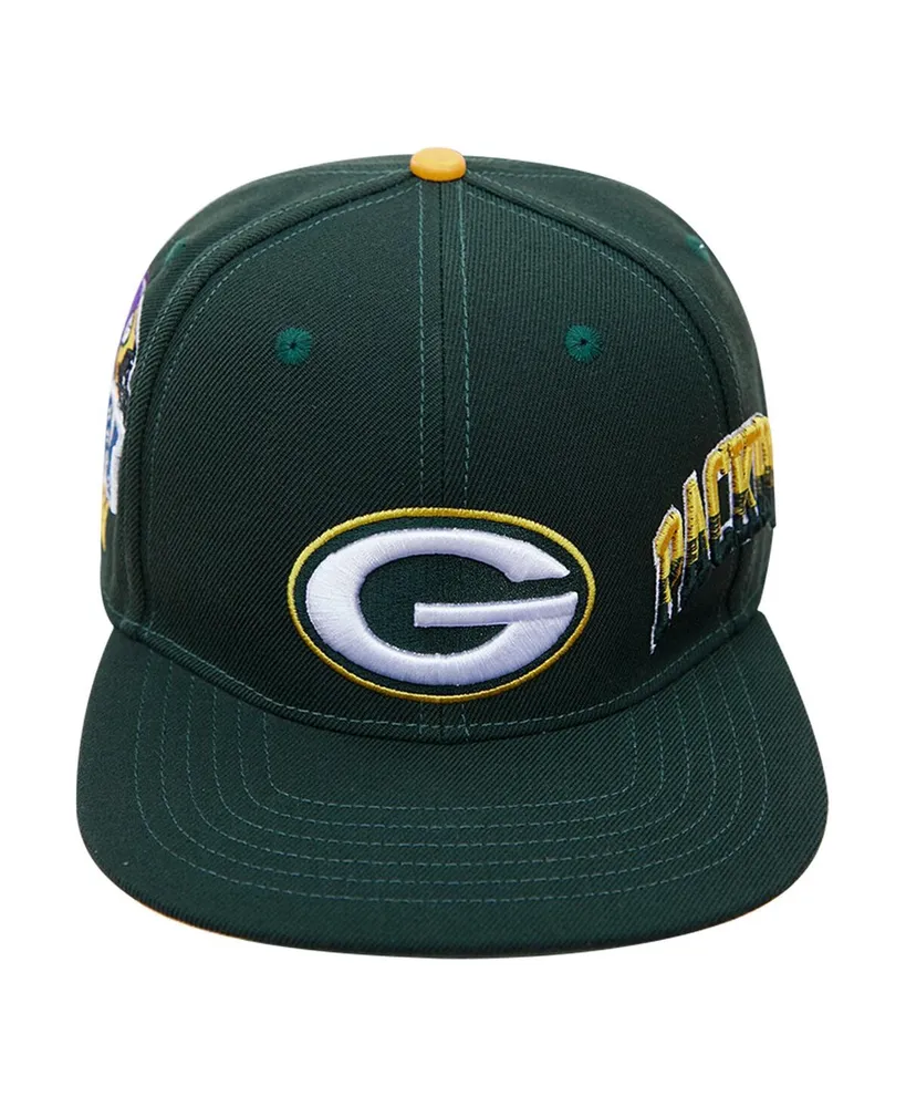 Men's Pro Standard Green Green Bay Packers Hometown Snapback Hat