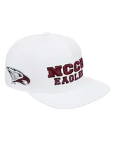 Men's Pro Standard White North Carolina Central Eagles Evergreen Wool Snapback Hat