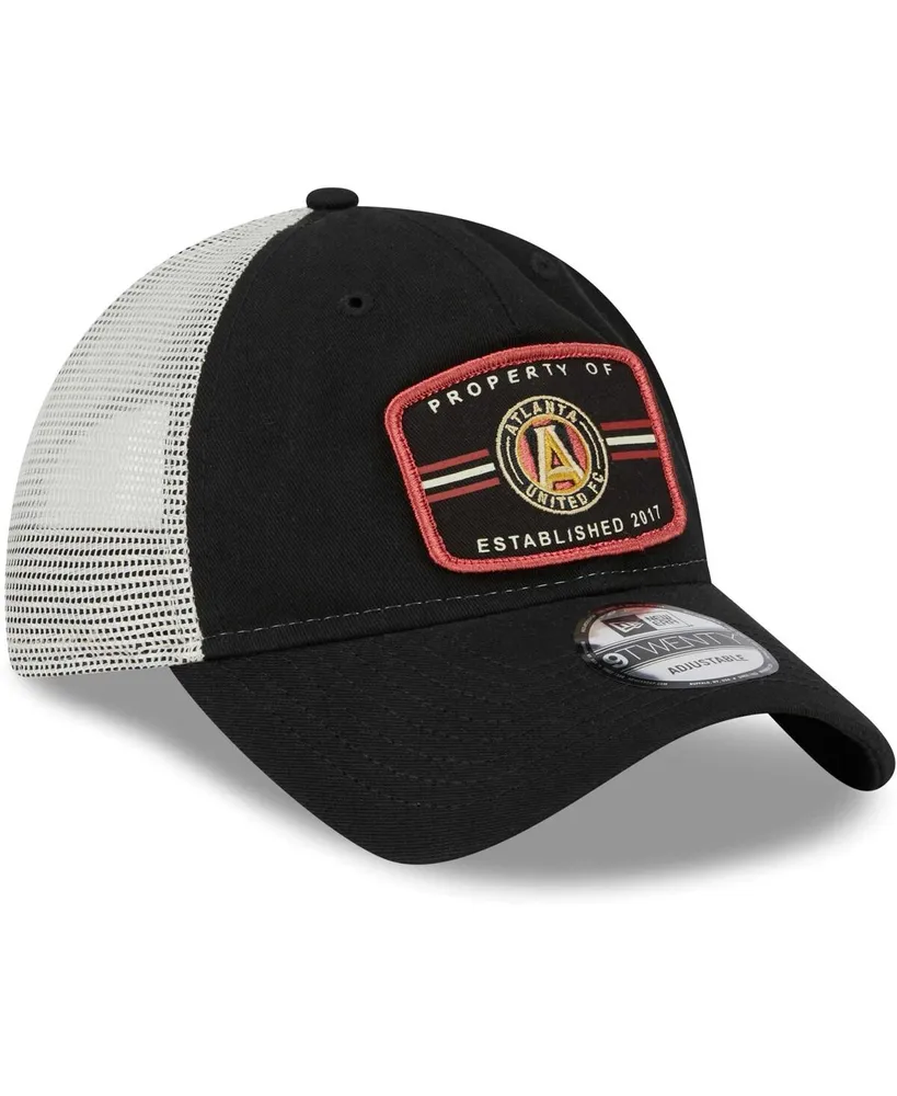 Men's New Era Black Atlanta United Fc Property 9TWENTY Snapback Hat