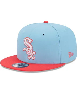 Men's New Era Light Blue, Red Chicago White Sox Spring Basic Two-Tone 9FIFTY Snapback Hat