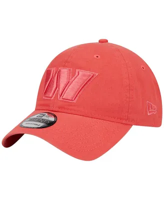Men's New Era Red Washington Commanders Core Classic 2.0 Brights 9TWENTY Adjustable Hat