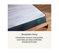 Closeout! Beautyrest Harmony Hybrid Driftwood Bay 12.5" Hybrid Plush Mattress