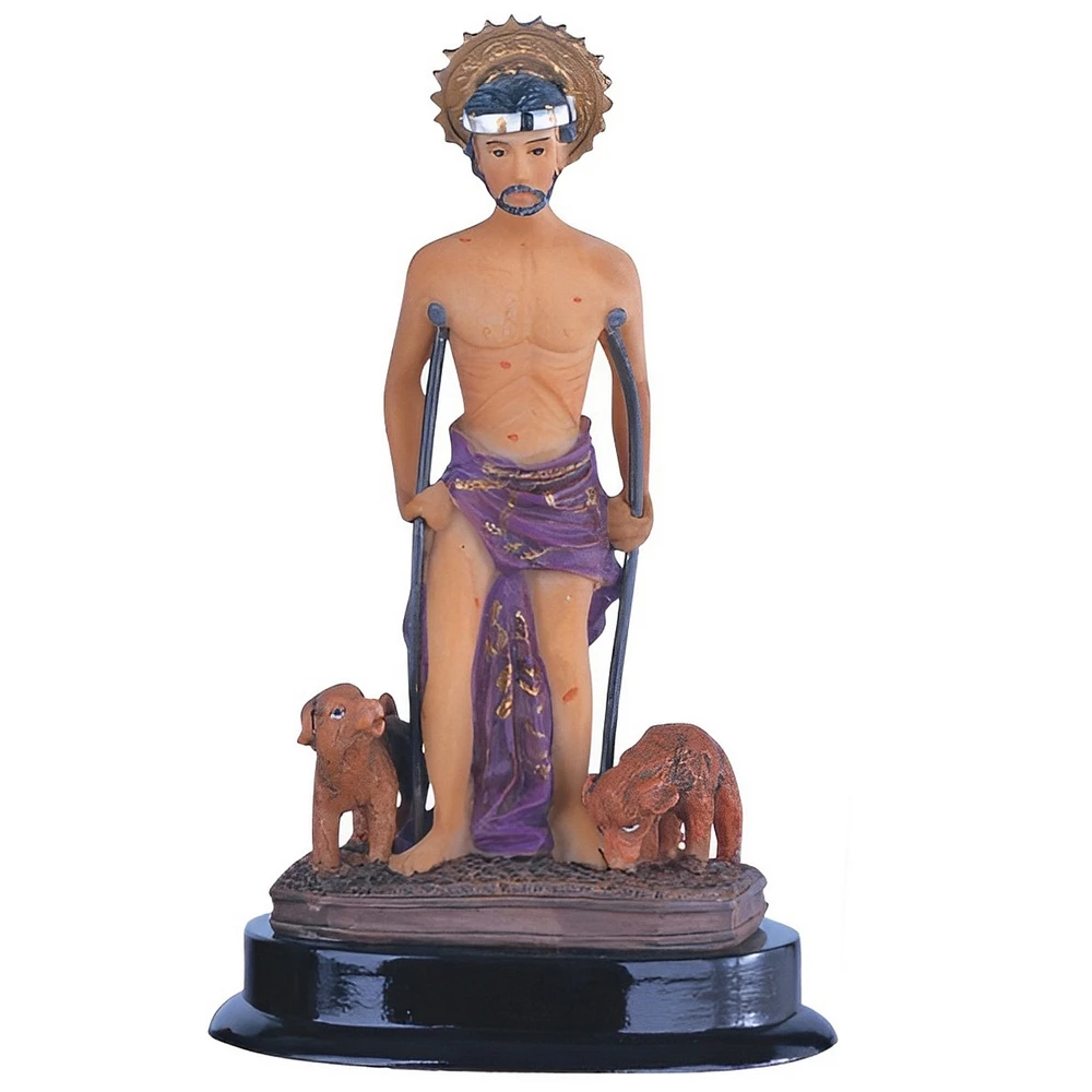 Fc Design 5"H Saint Lazarus Statue Lazarus of Bethany Holy Figurine Religious Decoration Home Decor Perfect Gift for House Warming, Holidays and Birth