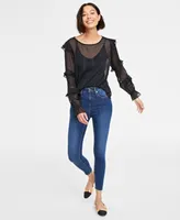 On 34th Women's High Rise Skinny Jeans, Regular and Short Lengths, Created for Macy's