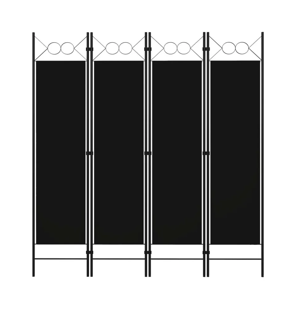 vidaXL 4-Panel Room Divider 63"x70.9