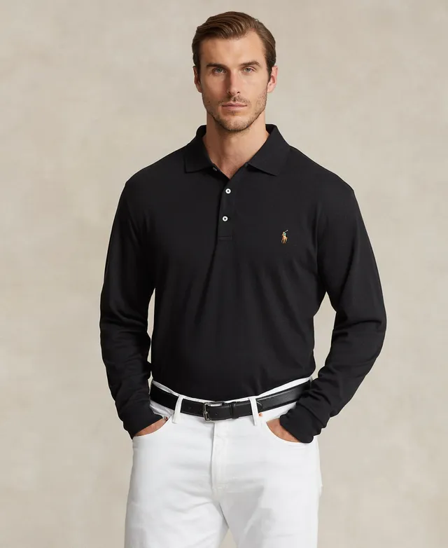 Polo Ralph Lauren Men's Big & Tall Striped Soft Cotton Shirt