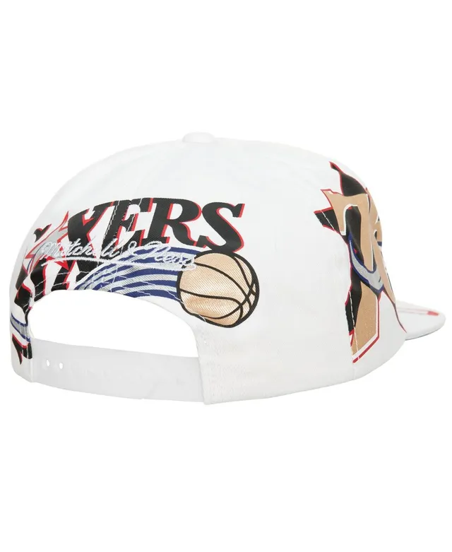 Lids Allen Iverson Philadelphia 76ers Mitchell & Ness Hardwood Classics  90's Playa Deadstock Snapback Hat - White