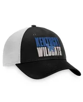 Men's Majestic Black Kentucky Wildcats Stockpile Trucker Adjustable Hat