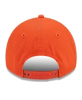 Women's New Era Orange Clemson Tigers Script 9TWENTY Adjustable Hat