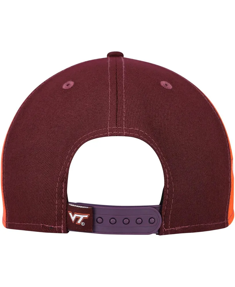 Men's New Era Maroon Virginia Tech Hokies Outright 9FIFTY Snapback Hat