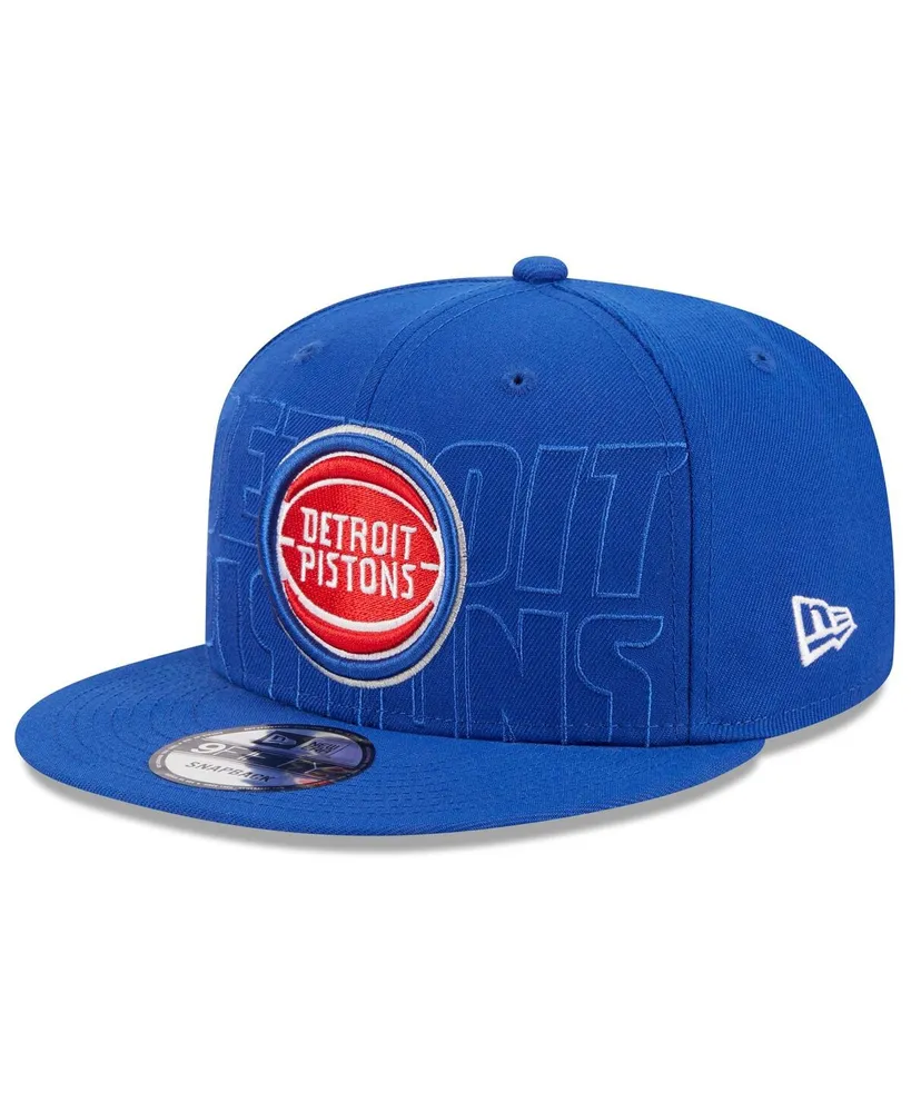 Men's New Era Blue Detroit Pistons 2023 Nba Draft 9FIFTY Snapback Hat