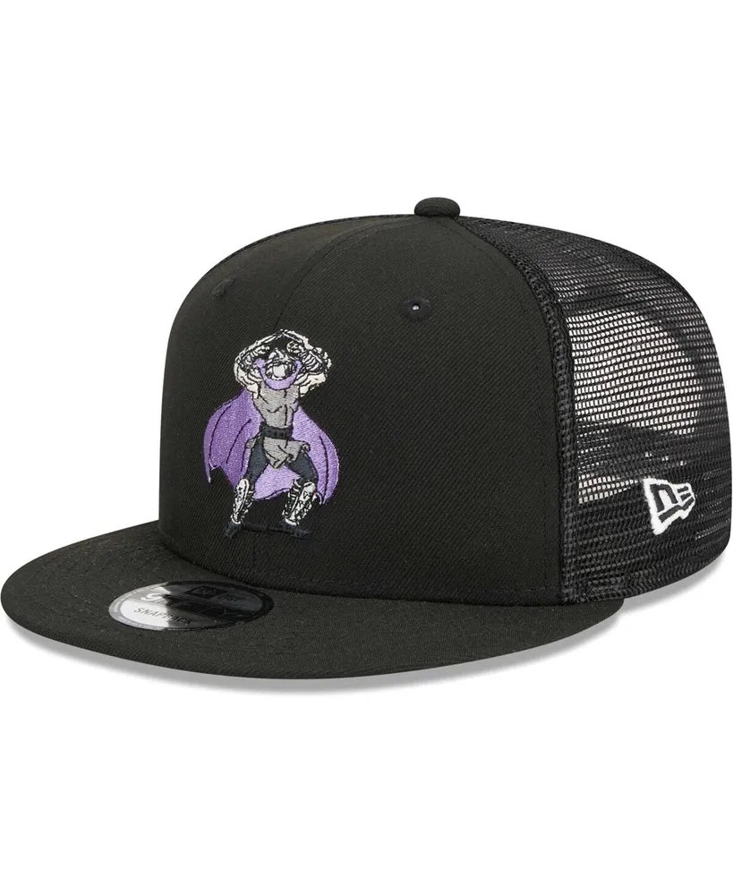 Men's New Era Black Teenage Mutant Ninja Turtles Shredder Trucker 9FIFTY Snapback Hat