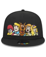 Men's New Era Black Scooby-Doo Scooby Gang Trucker 9FIFTY Snapback Hat