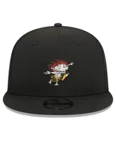 Men's New Era Black The Wild Thornberrys Donnie Thornberry Trucker 9FIFTY Snapback Hat