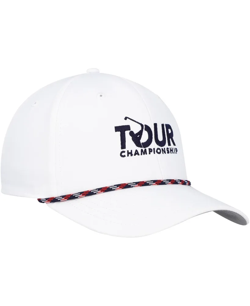 Men's Barstool Golf White Tour Championship Rope Adjustable Hat
