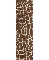 Addison Safari Outdoor Washable ASF34 2'3" x 7'6" Runner Area Rug