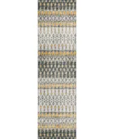 Addison Bravado Outdoor Washable ABV31 2'3" x 7'6" Runner Area Rug