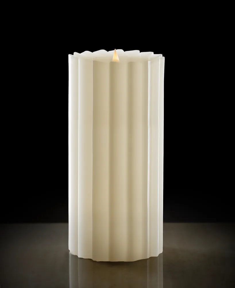 Seasonal Sutton Fluted Motion Flameless Candle x