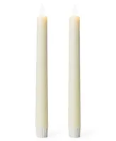 Seasonal Sutton Fluted Motion Flameless Taper Candle 1 x 9.75