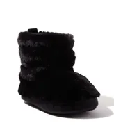 Dearfoams Women's Kimber Furry Bootie Slippers