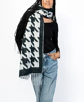 Marcus Adler Houndstooth Scarf