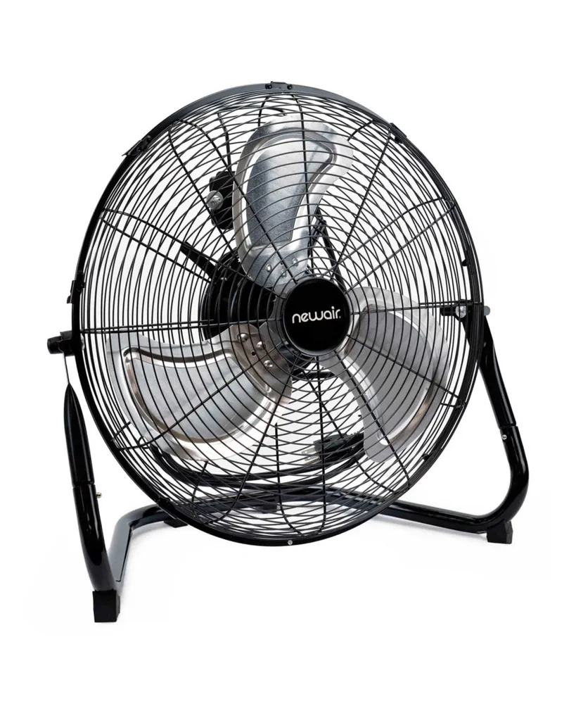 Newair 18" High Velocity Portable Floor Fan with 3 Fan Speeds and Long-Lasting Ball Bearing Motor