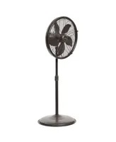 Newair Outdoor Misting Fan and Pedestal Fan Combination, 600 sq. ft. With 3 Fan Speeds and Sturdy All Metal Design, Connects Directly to Your Hose