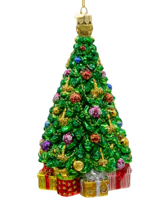 Kurt Adler 7.5" Bellissimo Glass Christmas Tree Ornament