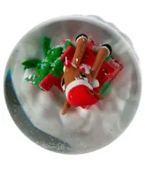 Kurt Adler 100mm Rudolph in Present Water Globe