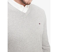 Tommy Hilfiger Men's Essential Solid V-Neck Sweater