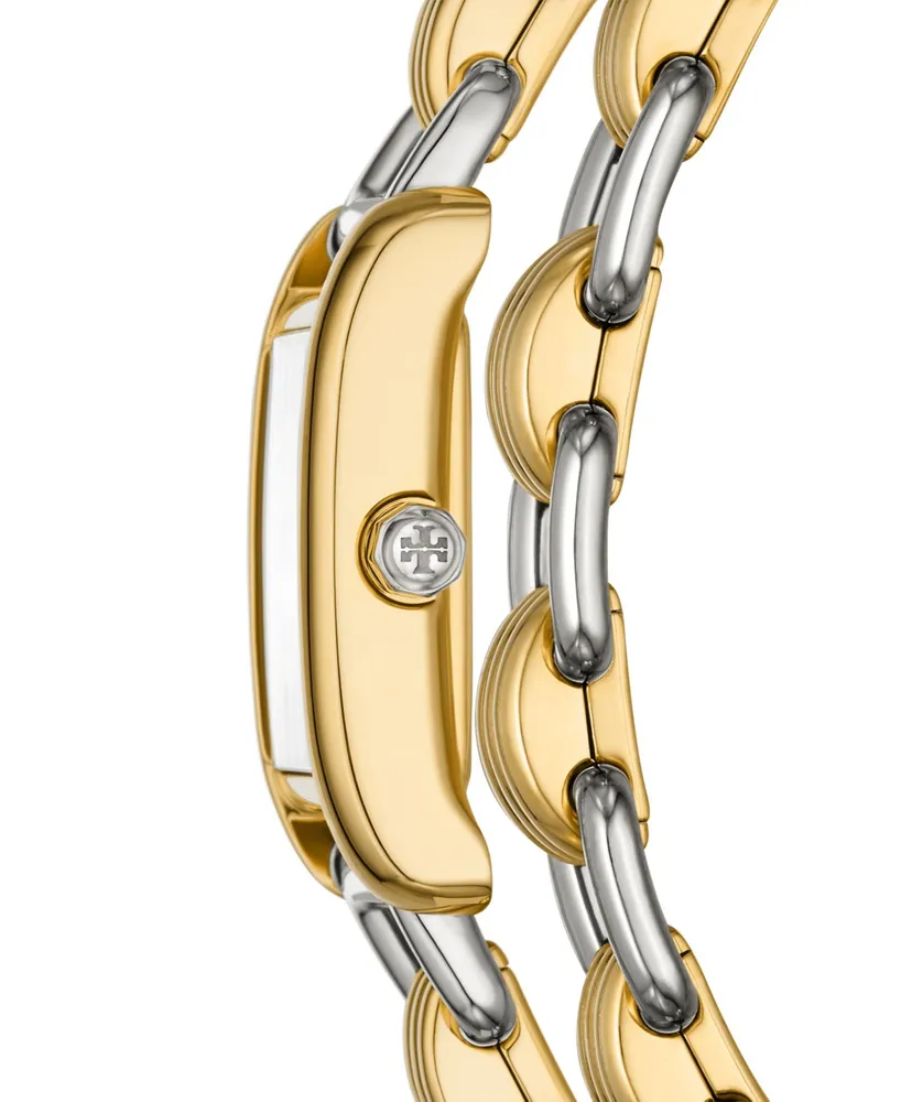Tory Burch Women's The Eleanor 3-in-1 Two-Tone Stainless Steel Bracelet Watch 19mm
