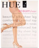 Hue Women's Control Top Silky Sheer Tights Hosiery