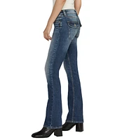 Silver Jeans Co. Women's Tuesday Low Rise Slim Bootcut Jeans