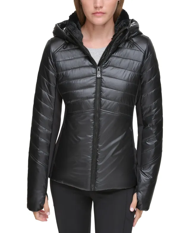 Calvin Klein Performance Women's Hooded Puffer Jacket