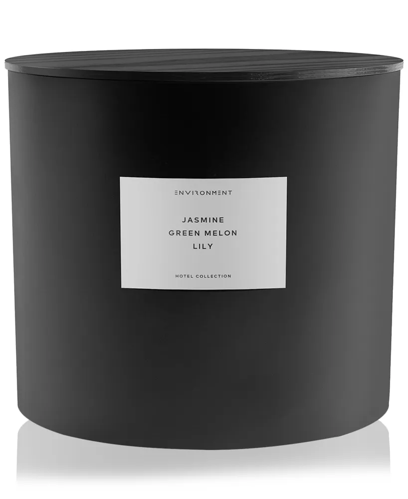 Environment Jasmine, Green Melon & Lily Candle (Inspired by 5-Star Hotels), 55oz.