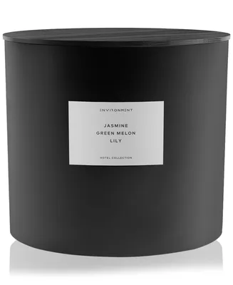 Environment Jasmine, Green Melon & Lily Candle (Inspired by 5-Star Hotels), 55oz.