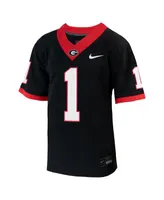 Toddler Boys and Girls Nike #1 Black Georgia Bulldogs Untouchable Football Jersey