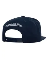 Men's Mitchell & Ness Navy Dallas Cowboys Team Ground Snapback Hat