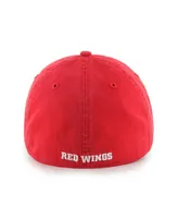 Men's '47 Brand Red Detroit Wings Classic Franchise Flex Hat