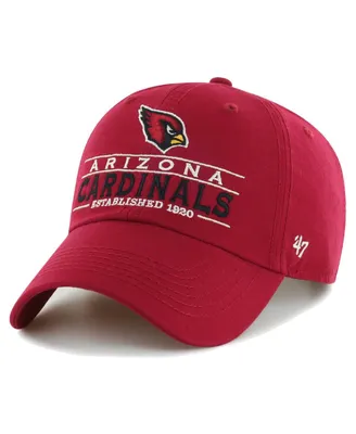 Men's '47 Brand Cardinal Arizona Cardinals Vernon Clean Up Adjustable Hat