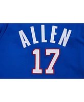 Men's Pro Standard Josh Allen Royal Buffalo Bills Player Name and Number Pullover Hoodie