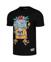 Men's Freeze Max Black Looney Tunes Taz Just Hangin' T-shirt