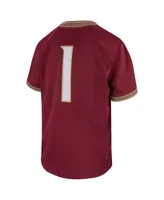 Big Boys Nike #1 Garnet Florida State Seminoles Football Game Jersey